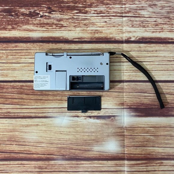 Lifelong AM/FM Portable Pocket Size Radio with LCD Alarm Clock Model-845 - Picture 5 of 14